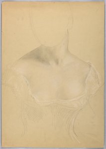 Bust of a Woman, Possibly Study for Portrait of Mrs. Rutherford B. Hayes by Daniel Huntington