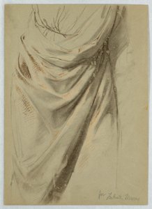 Drapery Study for "Tribute Money"