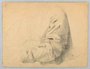 Drapery Study of Sleeve