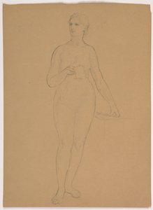 Female Nude Standing, 1850–60