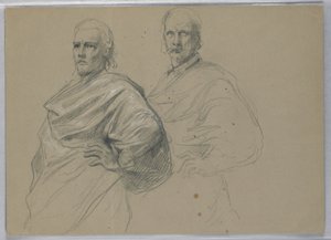 Study for "Titian Showing", 1871-72