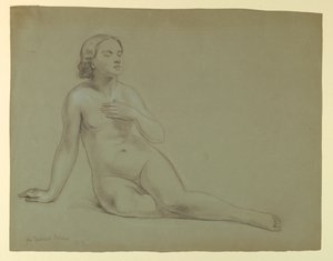 Female Nude, Study for 