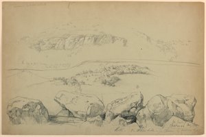 In Front of Mount Chocorua, New Hampshire