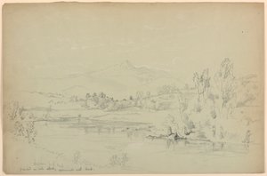 Mount Chocorua, From the Creek by Daniel Huntington