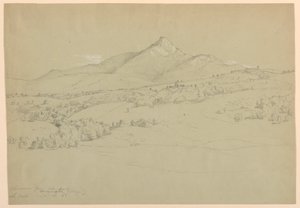 Mount Chocorua from Hill Near Tamworth Village