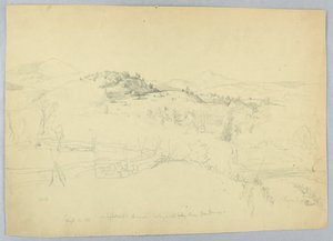 On Highest Road to Chocorua, Looking North, Near Canas Pond by Daniel Huntington
