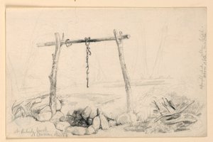 Outside Fireplace, North Conway, New Hampshire by Daniel Huntington
