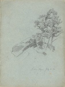 Point on Traps. July 30. 72, from a Sketchbook by Daniel Huntington