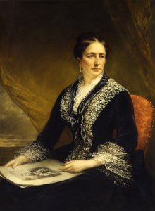 Portrait of Mary McCrea Stuart Mrs. Robert Leighton Stuart by Daniel Huntington