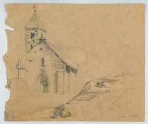 Small Church in Sion, Switzerland