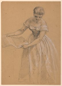Standing Woman by Daniel Huntington