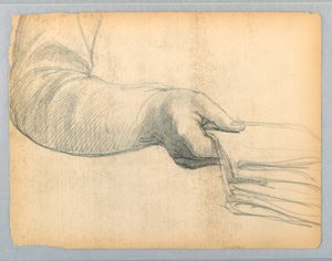 Study of Right Arm by Daniel Huntington