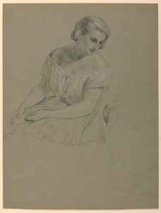 Study of Seated Woman for 