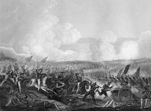 Battle of Salamanca, Spain, 22 July 1811 c1857