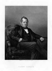 Count Camillo Benso di Cavour, Italian politician, 19th century