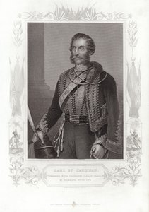 Portrait of James Brudenell, Earl of Cardigan by Daniel John. Pound