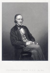 Sir Richard Owen, English Zoologist, c1860 by Daniel John Pound