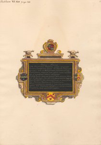 Memorial to Elizabeth Heigham from East Ham Church
