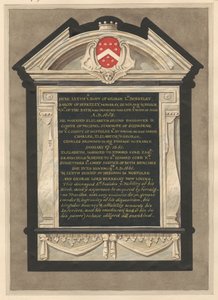 Memorial to George Lord Berkeley from Cranford Church