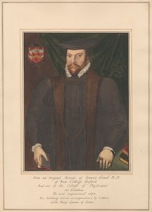 Portrait of James Good, M.D. of New College Oxford