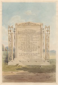 Tomb of Philip James de Loutherbourg by Daniel Lysons