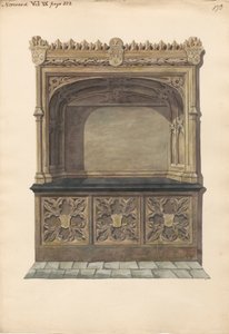 Undentified Tomb from Norwood Church by Daniel Lysons