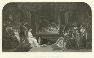 The Play Scene in Hamlet by Daniel Maclise
