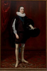 Charles I when Prince of Wales by Daniel Mytens