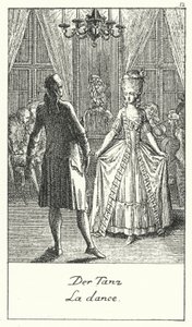 The Dance by Daniel Nikolaus (after) Chodowiecki