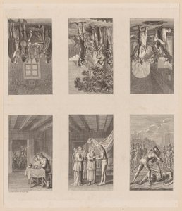 6 Plates on the "Prussian-Brandenburg State History"