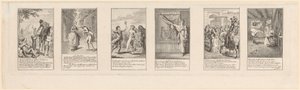 6 of 12 Sheets of Moral and Satirical Content, Part 2 by Daniel Nikolaus Chodowiecki