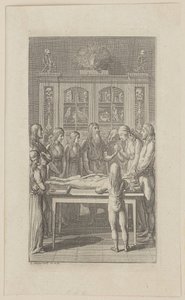 Anatomical Institute by Daniel Nikolaus Chodowiecki