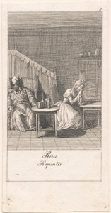 Reasons for Marriage and Their Consequences. Plate 8 by Daniel Nikolaus Chodowiecki