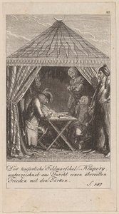 Plate 10 from the series “Brandenburg History” by Daniel Nikolaus Chodowiecki