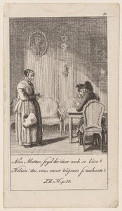 Sheet 11 for “Anecdotes and Character Traits of Frederick II, King of Prussia” by Daniel Nikolaus Chodowiecki