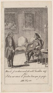 Plate 12 for „Anecdotes and Character Traits of Frederick II, King of Prussia“ by Daniel Nikolaus Chodowiecki