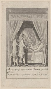 Sheet 2 of the Series "Middle and Modern History" by Daniel Nikolaus Chodowiecki