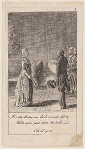 Sheet 7 to the "Anecdotes and Character Traits of Frederick the Second, King of Prussia" by Daniel Nikolaus Chodowiecki
