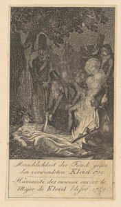 Sheet 8 of the "Brandenburg War Scenes" by Daniel Nikolaus Chodowiecki