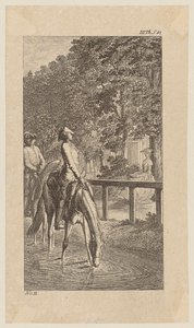 Bunkel Finds Carola Bennet After Ten Years of Separation, Plate 11 from "Life, Remarks, and Opinions of Johann Bunkel" by Daniel Nikolaus Chodowiecki