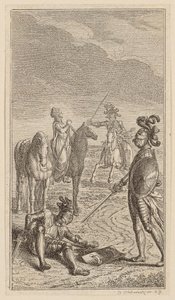 Abduction or Knight Karl von Eichenhorst and Miss Gertrude von Hochburg, Page from the First Edition of 