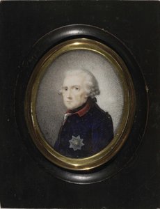 Frederick II of Prussia by Daniel Nikolaus Chodowiecki
