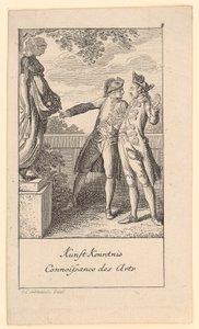 Art Connoisseurship by Daniel Nikolaus Chodowiecki