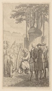 Minnesinger, Plate 1 from the first edition of "Poems by Gottfried August Bürger"
