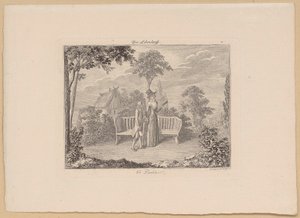 Period I, Sheet 2 of the Series "The Course of Life" by Daniel Nikolaus Chodowiecki