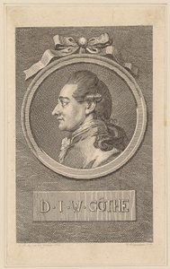 Portrait of Johann Wolfgang Goethe by Daniel Nikolaus Chodowiecki