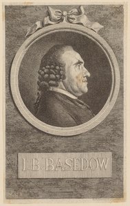 Portrait of Johannes Bernhard Basedow by Daniel Nikolaus Chodowiecki