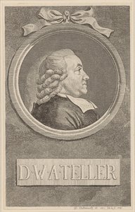 Portrait of Wilhelm Abraham Teller by Daniel Nikolaus Chodowiecki