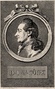 Portrait of Johann Wolfgang von Goethe