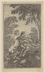 Etching for the Poem "The Human" by Daniel Nikolaus Chodowiecki